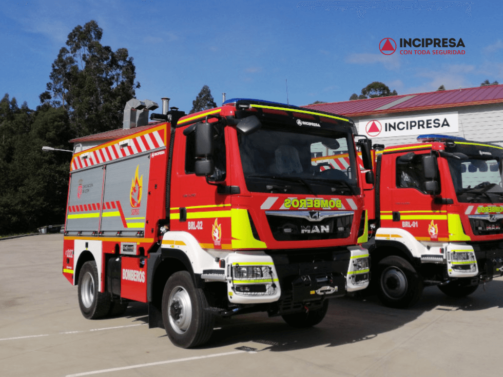 camiones de bomberos en espana