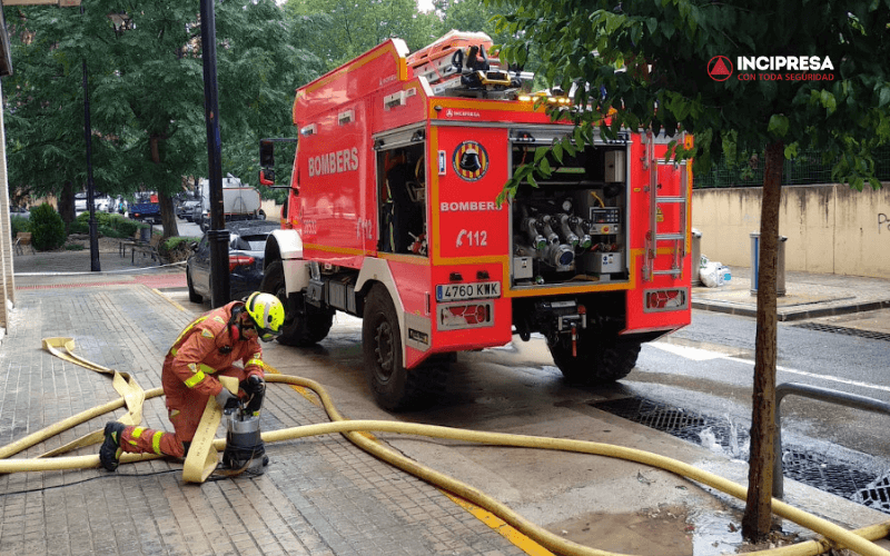 types of forest fire trucks in spain