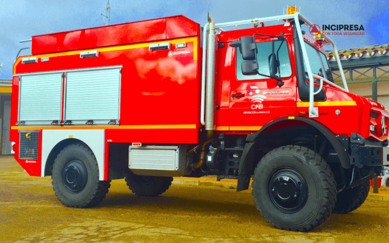 types of forest fire trucks