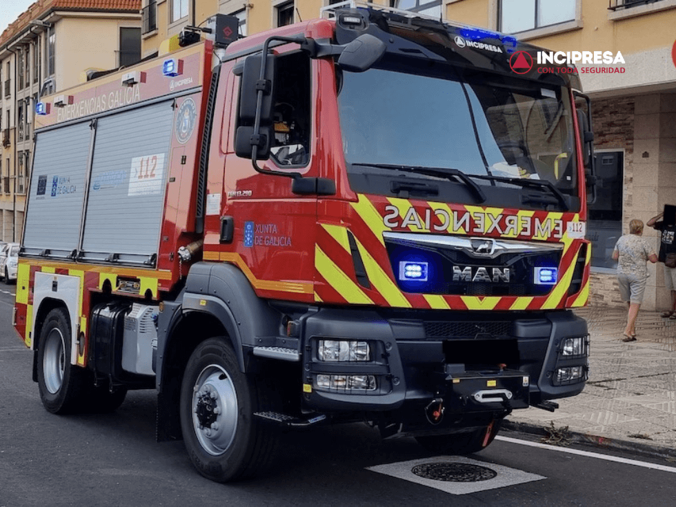 Bombeiros de Bombas Rurais Leves Ponteareas