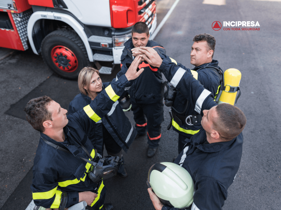 functions firefighter spain