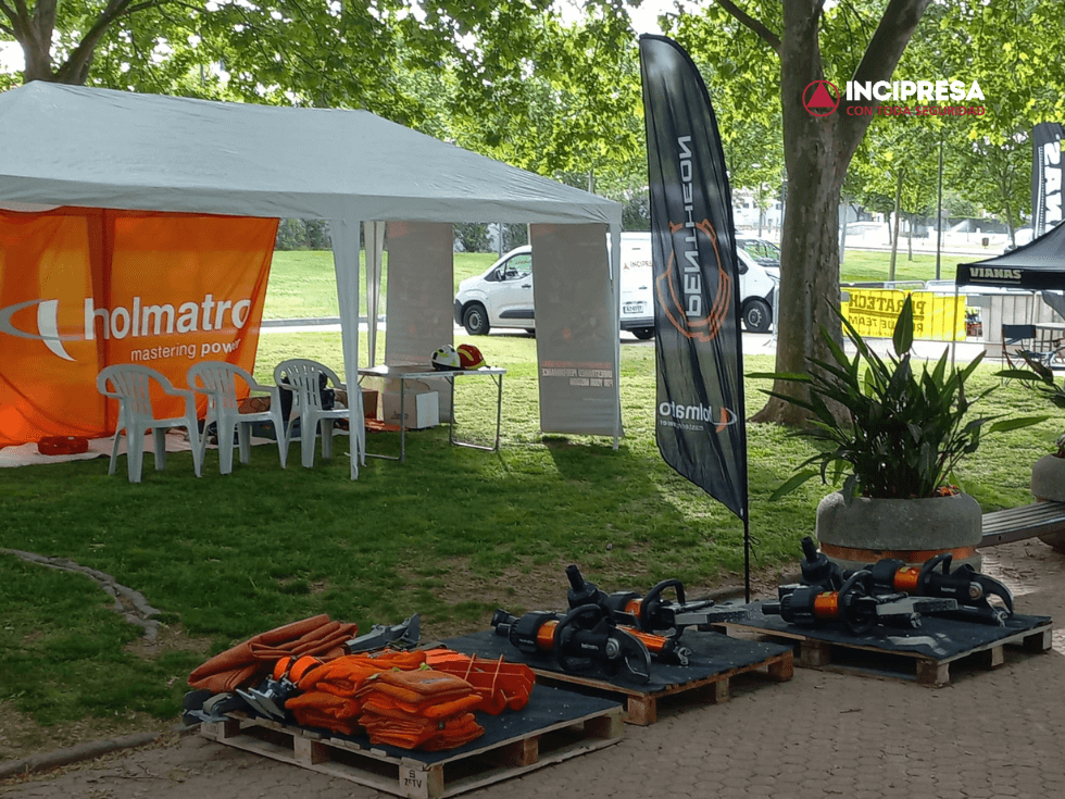 Incipresa present at the IX Portuguese championship on extrication