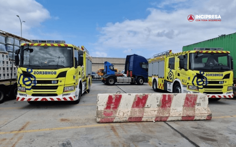 nuevos camiones Bomberos de Gran Canaria